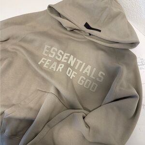 Essentials Fear of God Hoodie in seal